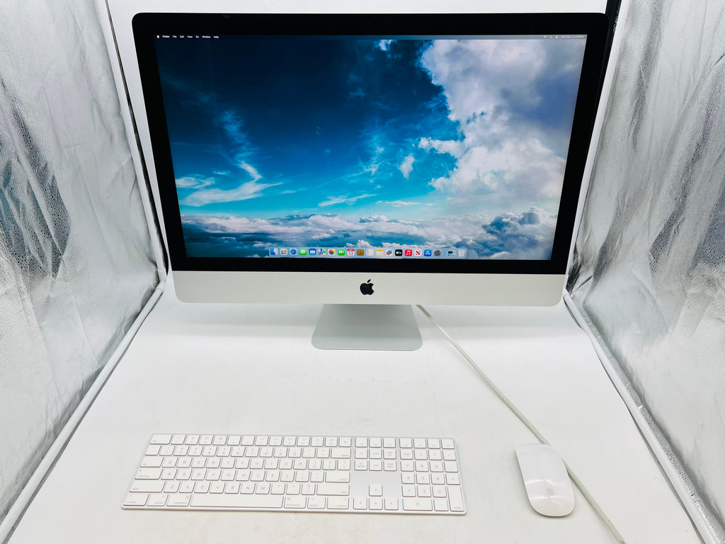 Apple 2020 27" iMac 3.8GHz 8-core i7 32GB RAM 2TB SSD RP5500XT 8GB - Very good