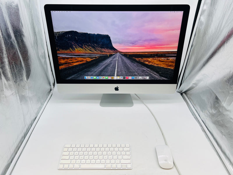 Apple 2020 iMac 27" 3.3GHz 6-Core i5 16GB RAM 1TB SSD RP5300 4GB - Very good