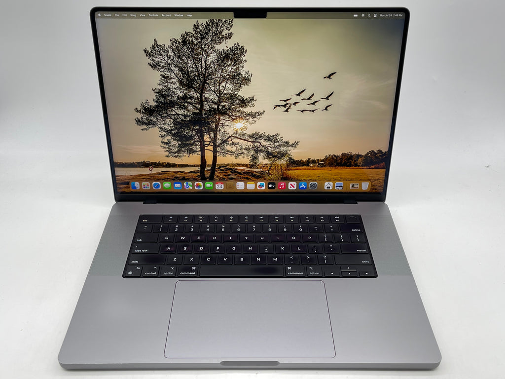 Apple 2021 16 in MacBook Pro M1 Pro 3.2GHz 10-Core CPU 16-Core GPU 16GB 1TB SSD Silver AC+