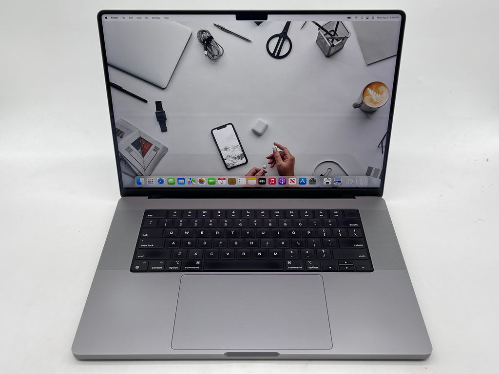 Apple 2021 16 in MacBook Pro M1 Max 3.2GHz 10-Core CPU 32-Core GPU 32GB 1TB SSD Space Gray