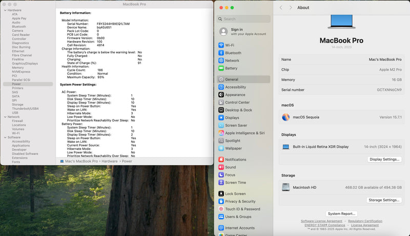 Apple 2023 MacBook Pro 14" M2 Pro (16-Core GPU) 16GB RAM 512GB SSD AC+ Very good