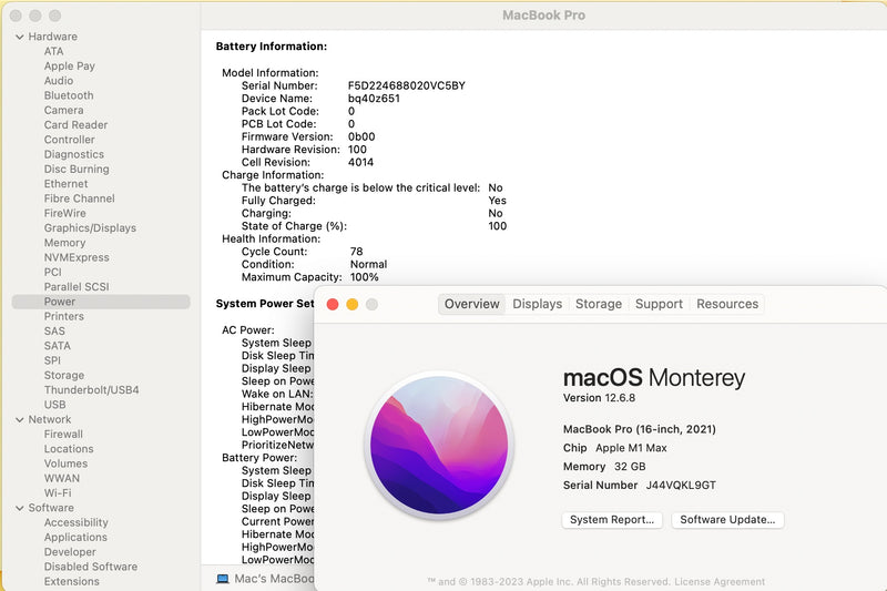 Apple 2021 16 in MacBook Pro M1 Max 3.2GHz 10-Core CPU 32-Core GPU 32GB 1TB SSD Space Gray